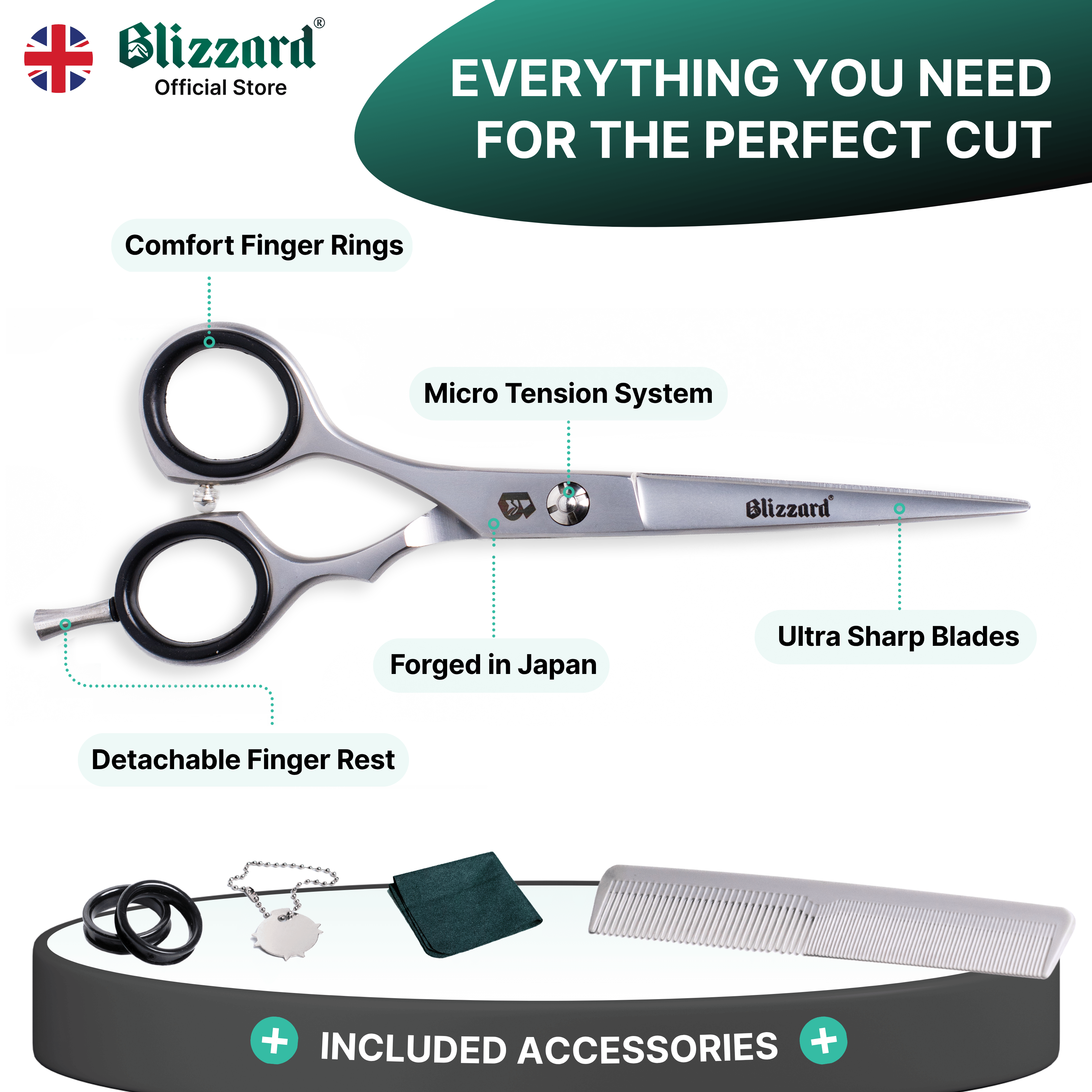 Features and included accessories