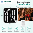 Blizzard 6-Pcs Dental Hygiene Kit | Stainless Steel Oral Care Set