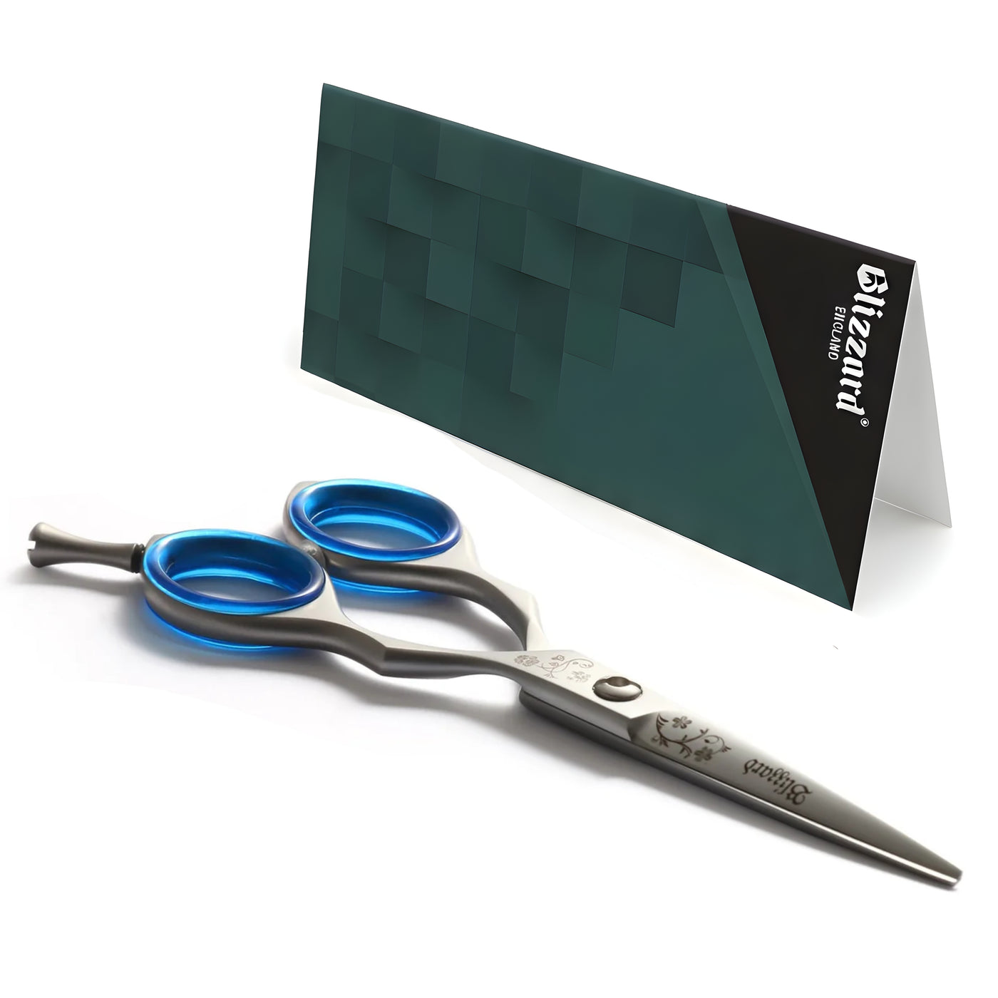 Blizzard® VG-10 Cobalt Hair Cutting Scissors – Professional Barber Shears – 14cm, Matte Finish