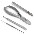 Load image into Gallery viewer, Blizzard® 4-Pcs Basic Podiatry Instruments Tool Set Instrument Packs
