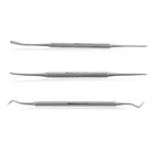 Blizzard® Professional Ingrown Toenail Kit – 3-Pcs double-ended files and probe podiatry set for ingrown nail treatment