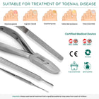 Load image into Gallery viewer, Blizzard® 4-Pcs Basic Podiatry Instruments Tool Set Instrument Packs
