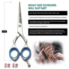 Blizzard® VG-10 Japanese cobalt steel hair scissors with ISO and CE certifications