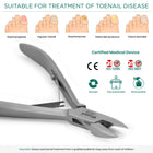 Load image into Gallery viewer, Blizzard® Ingrown Nail Clipper For Thick Nails 15Cm | Straight Head Toenail Nippers
